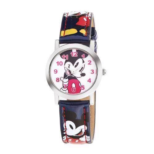 Image of Micky Mouse rustfri stål Quartz Drenge ur fra Club Time, DP140-K229